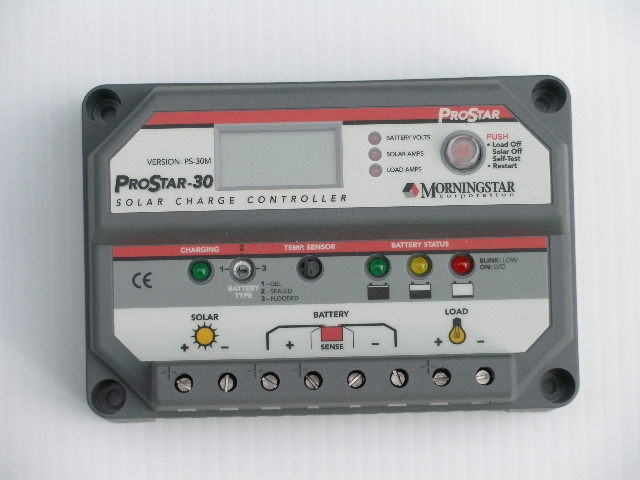ProStar PWM controller with meter